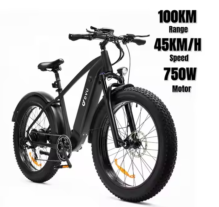 DYV KING 750 MTB New Aluminum alloy 26″ 48V 750W 20Ah Retro Mountain Ebike Road Dirt Fat Tire E Bike Fast Ebike full suspension