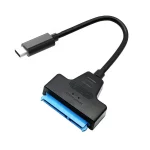 Easy Drive Line SATA to USB3.1 Adapter 2.5/3.5 Inch Mechanical SSD Reader Laptop DC Output OTP Protection Fireproof Material